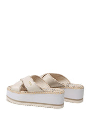 Sandali zeppa Beige Liu-jo