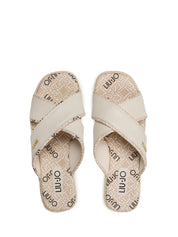 Sandali zeppa Beige Liu-jo