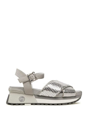 Sandali zeppa Argento Liu-jo