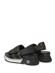 Sandali con strappi Nero Liu-jo