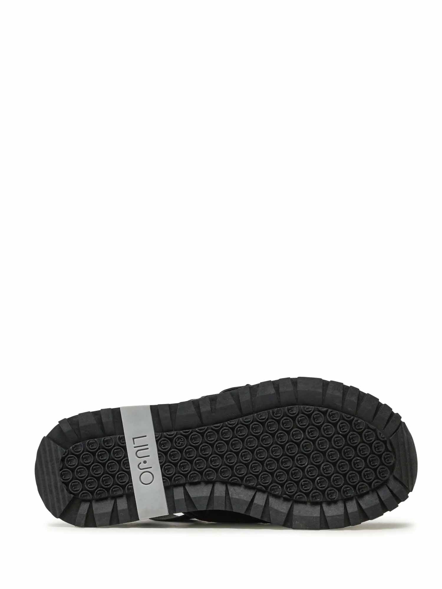 Sandali con strappi Nero Liu-jo