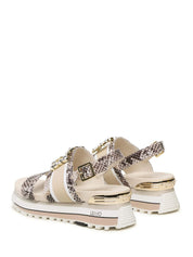 Sandali zeppa Beige Liu-jo