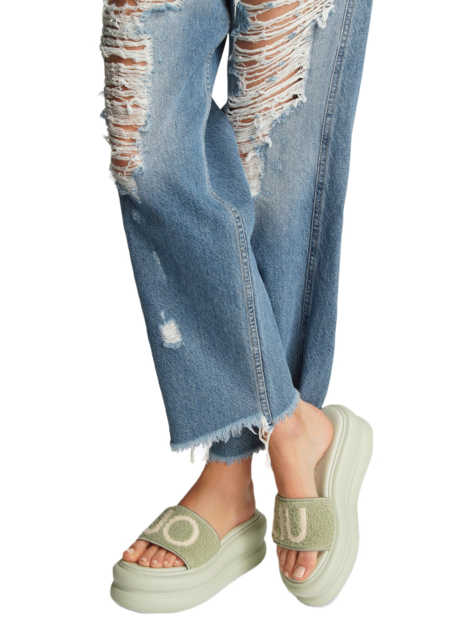 Ciabatte Verde Pistacchio Liu-jo