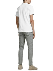 Polo Bianco Bianco Jack&jones