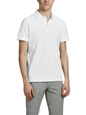 Polo Bianco Bianco Jack&jones
