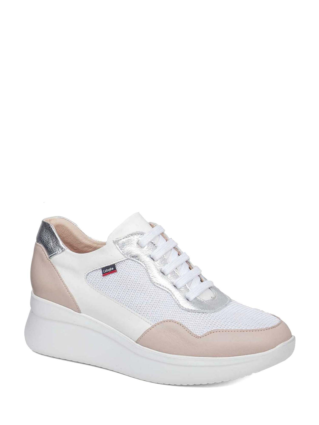 Sneakers Bianco Rosa Callaghan