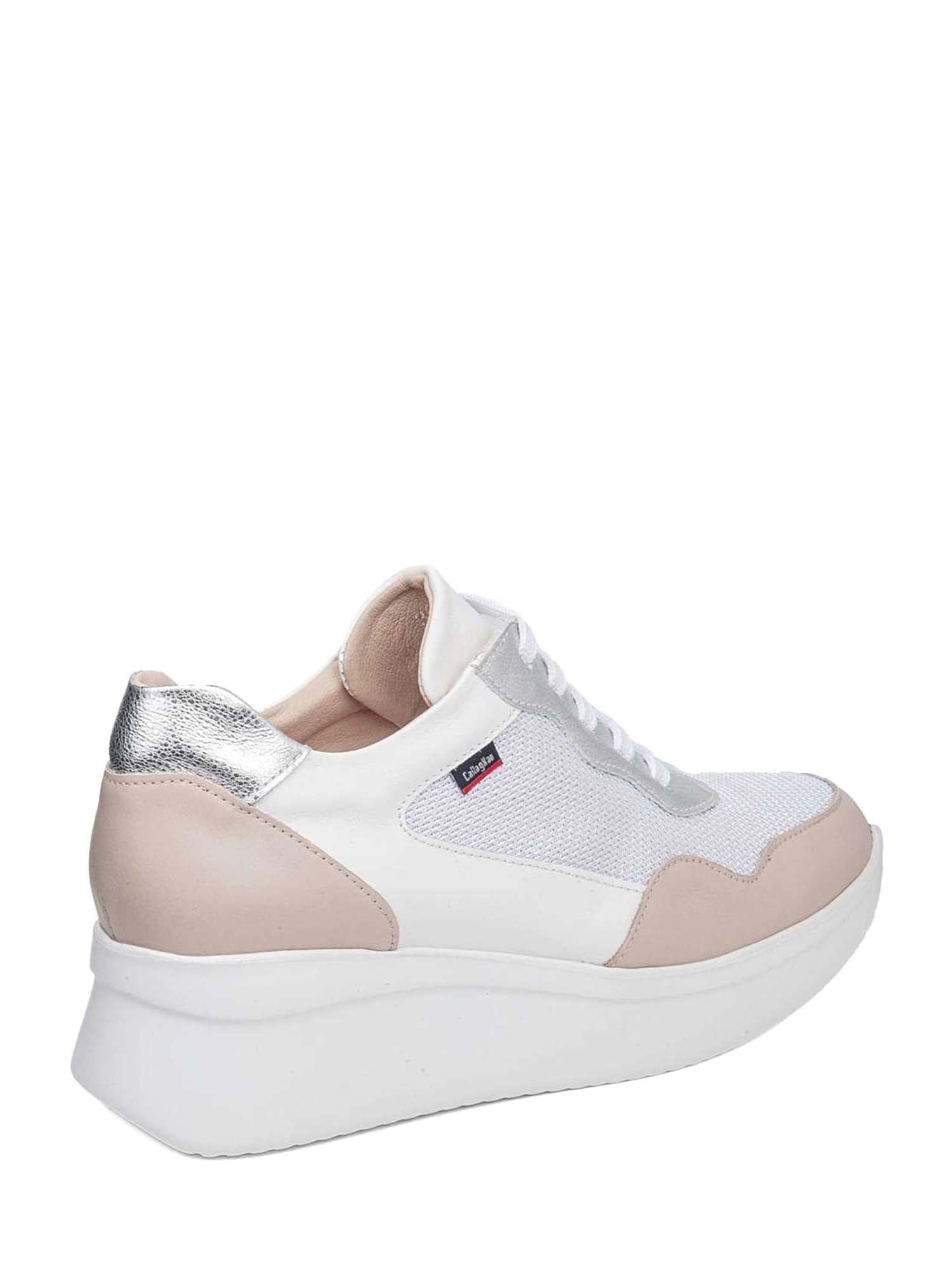 Sneakers Bianco Rosa Callaghan