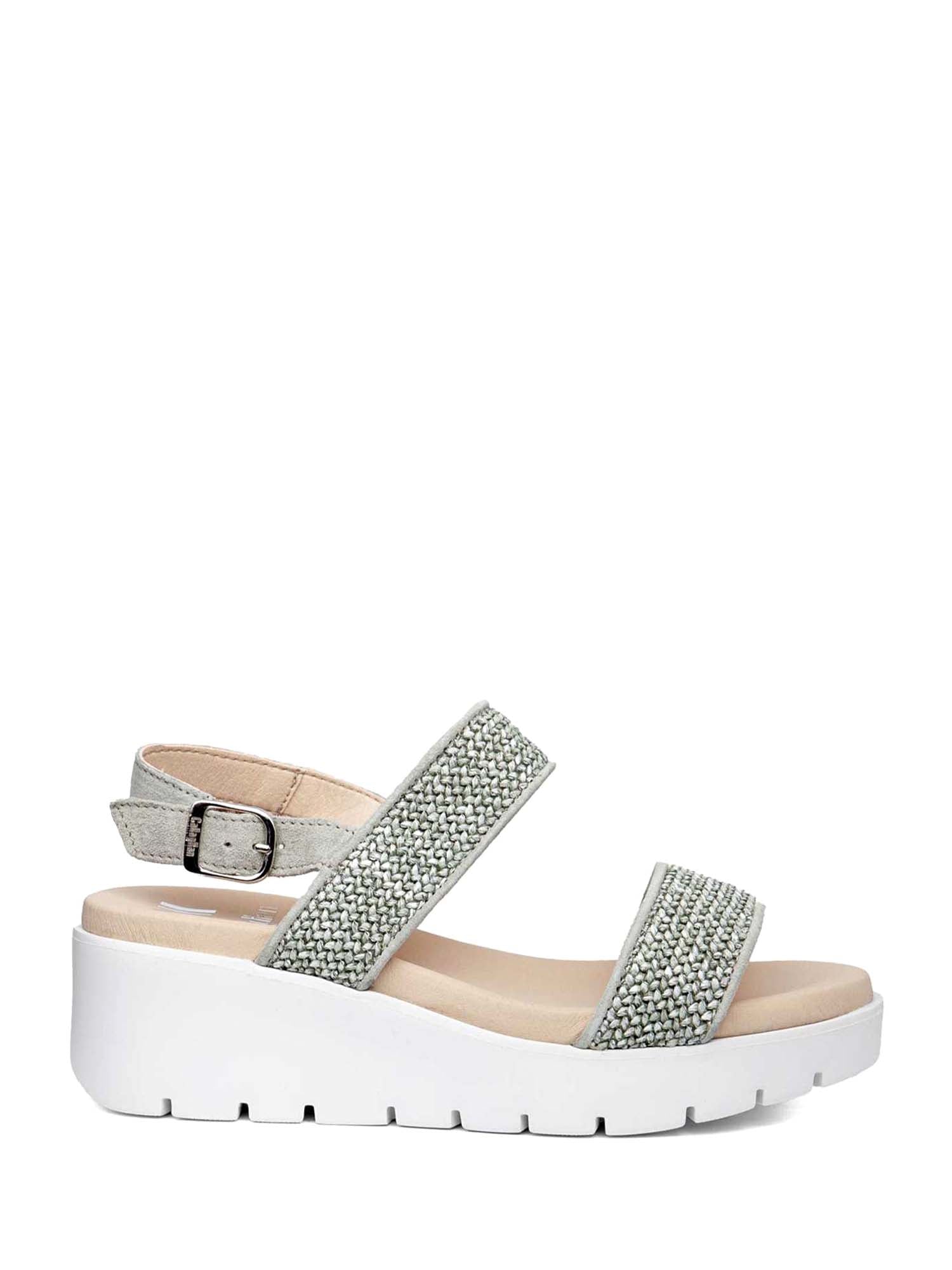 Sandali zeppa Verde Callaghan