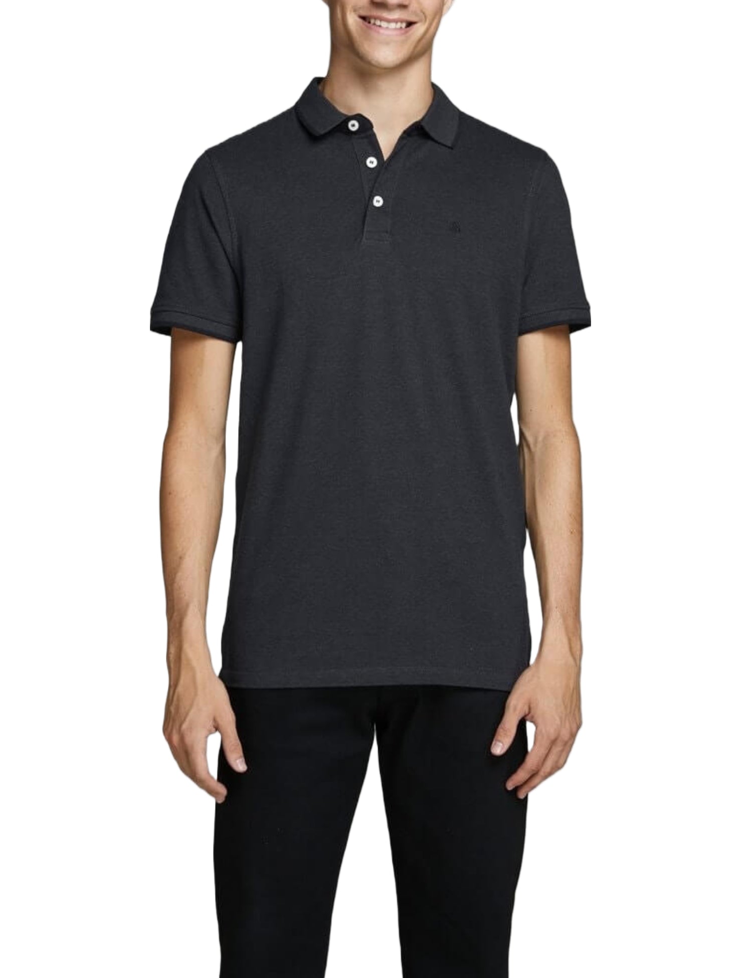 Polo Grigio Nero Jack&jones