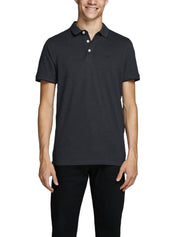 Polo Grigio Nero Jack&jones