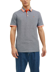 Polo Blu Arancio Jack&jones