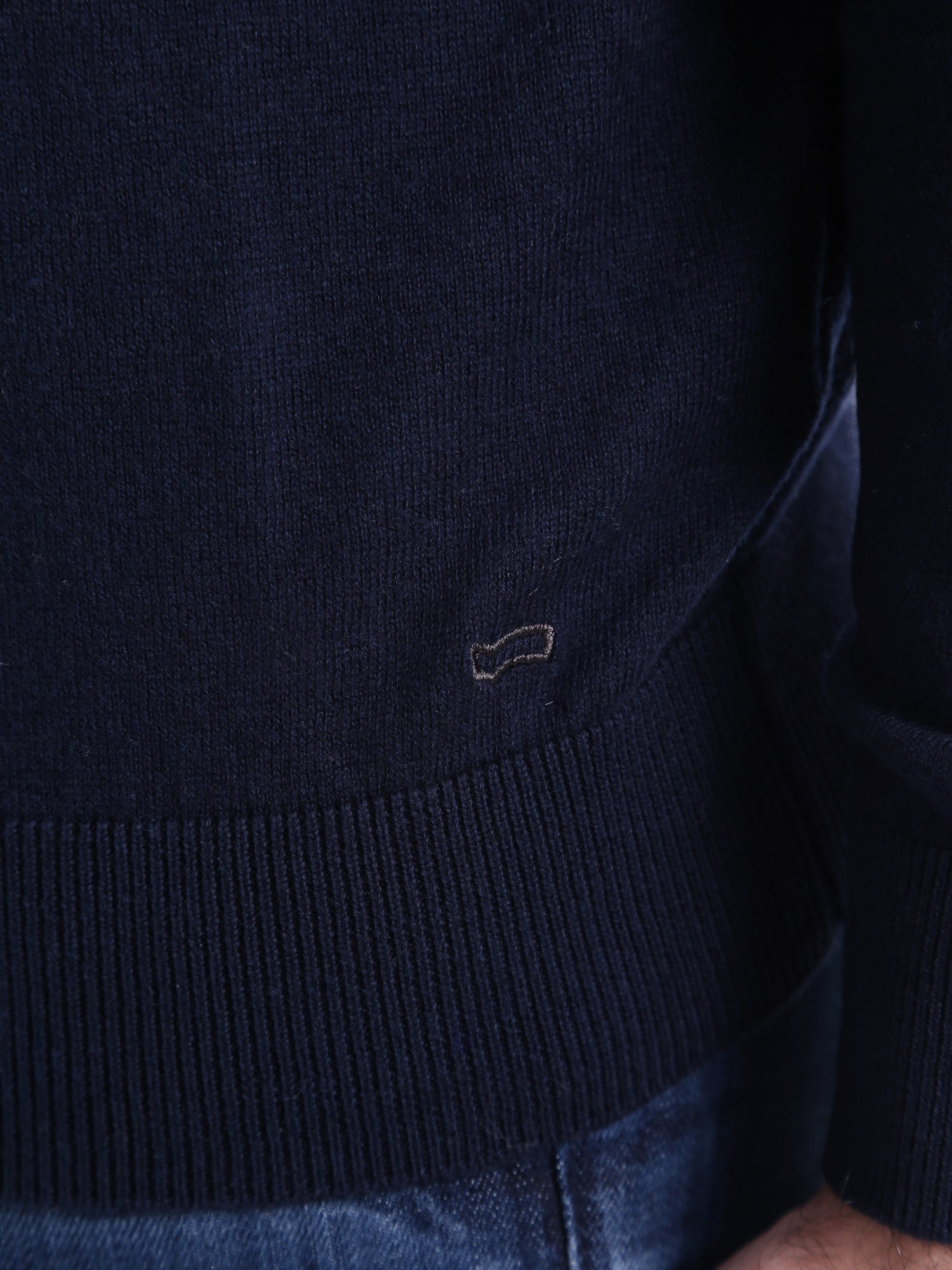 Maglie a collo alto Blu Gas