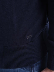 Maglie a collo alto Blu Gas