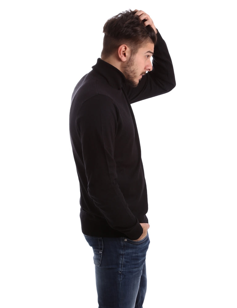 Maglie a collo alto Nero Gas