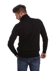 Maglie a collo alto Nero Gas