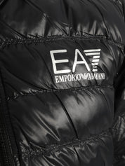 Piumini Nero Ea7 Emporio Armani