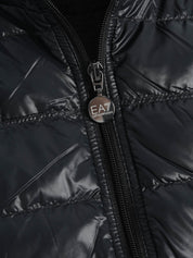 Piumini Nero Ea7 Emporio Armani