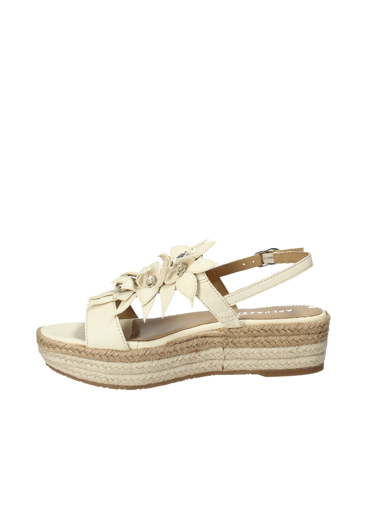 Sandali zeppa Bianco Apepazza