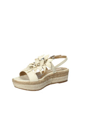 Sandali zeppa Bianco Apepazza