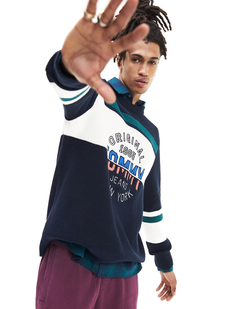 Maglioncini Blu Tommy Hilfiger