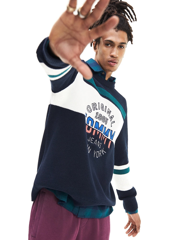 Maglioncini Blu Tommy Hilfiger