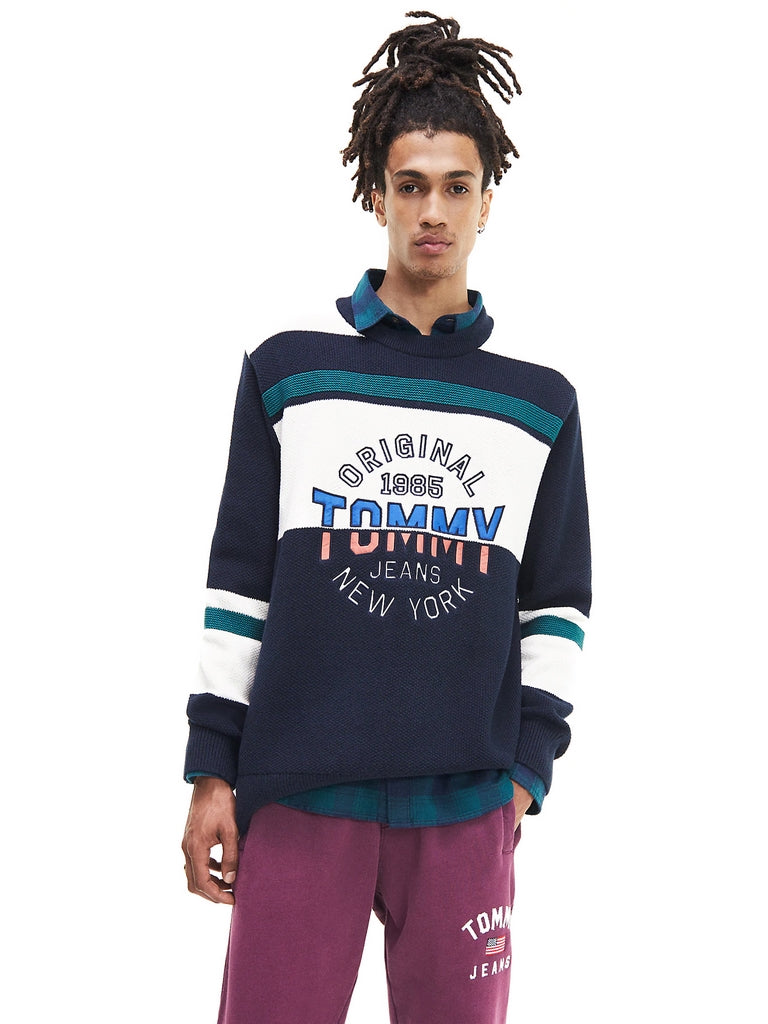 Maglioncini Blu Tommy Hilfiger