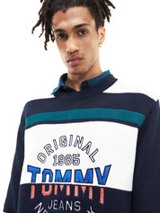 Maglioncini Blu Tommy Hilfiger