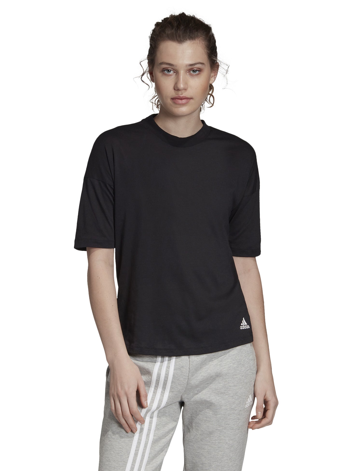 T-shirt Nero Adidas Performance