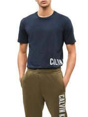 T-shirt Blu Calvin Klein Performance 