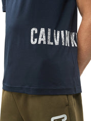 T-shirt Blu Calvin Klein Performance 