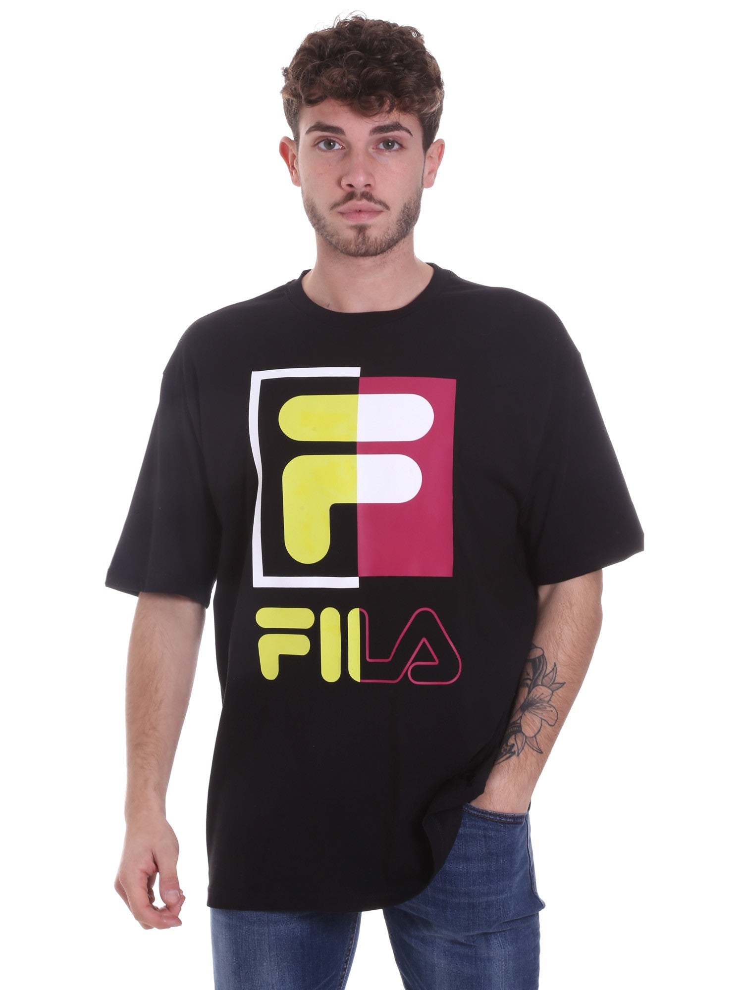 T-shirt Nero A818 Fila
