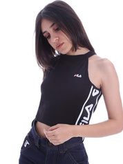 Top e canotte Nero Fila