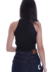 Top e canotte Nero Fila